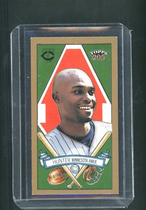 2003 Topps 205 Polar Bear Back Mini 56 Torii Hunter For Sale Online