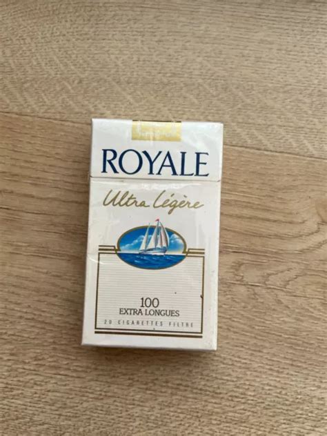 Ancien Paquet De Cigarettes De Collection Royale 100s Neuf Sous