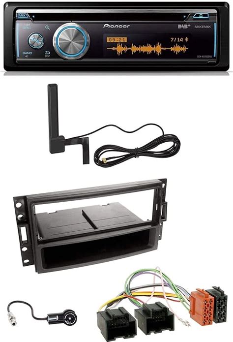 Caraudio Pioneer Deh X Dab Bluetooth Dab Mp Usb Amazon De