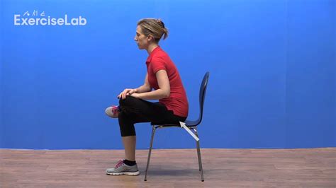 Seated Piriformis Stretch Youtube