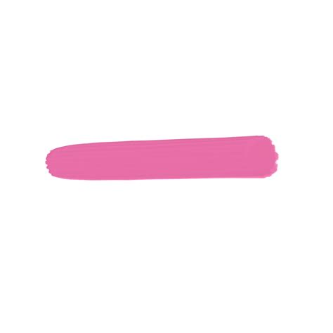pink brush oil painting  png