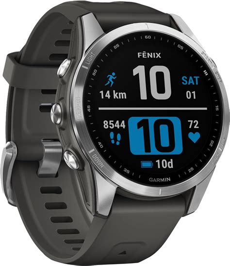 Garmin fēnix 7S Pro Solar Montre GPS Multisports connectée Silver