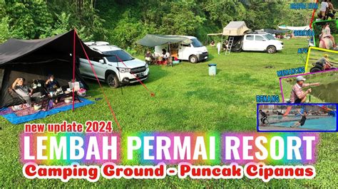 Lembah Permai Resort Camping Ground Puncak Cipanas Youtube