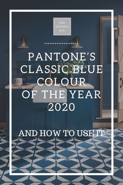 Pantone S Classic Blue 2020 Artofit