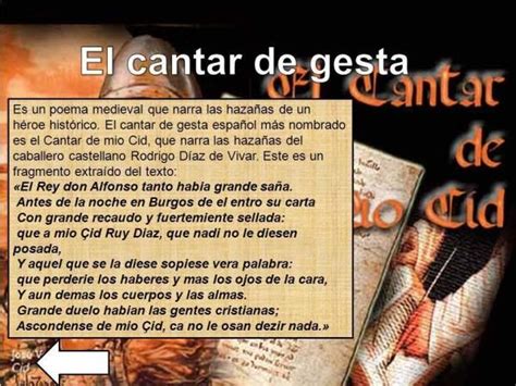 Cantares de gesta españoles definición y ejemplos Playbill Event ticket