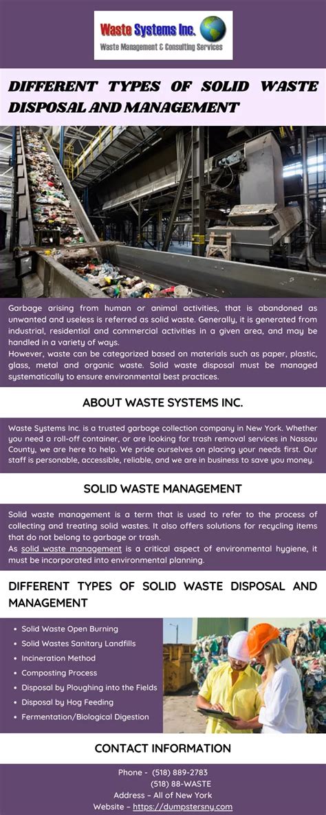 PPT - Different Types of Solid Waste Disposal and Management PowerPoint Presentation - ID:11610414