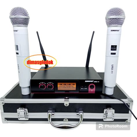 Mic Wireless SHURE URD11 Werles Mikropon URD 11 Mikrofon Tanpa Kabel