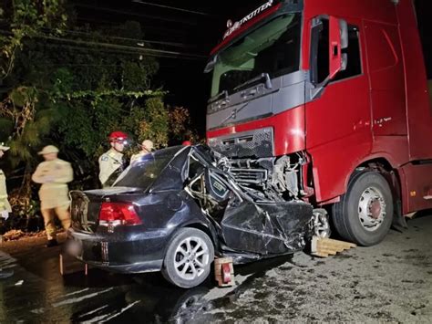 Imagens Mostram Acidente Que Matou Jovem De 21 Anos Em Colisão Frontal