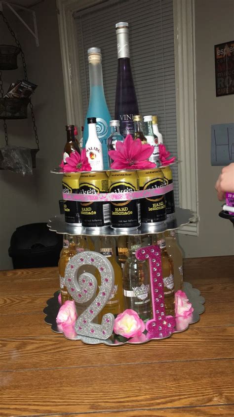 21St Alcohol Cake 21 Unique Ideas For Your 21st Birthday Party To