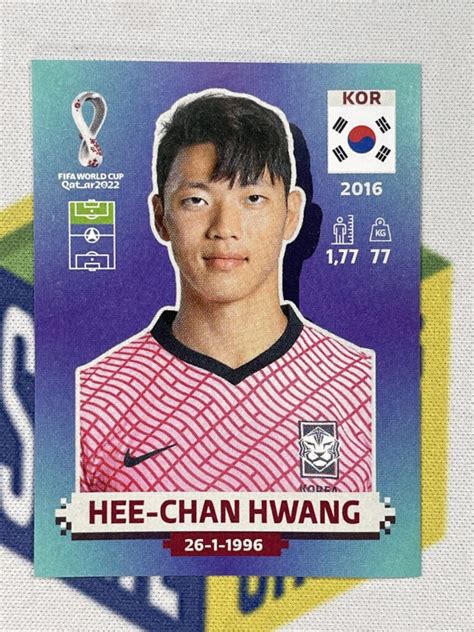 Kor Hee Chan Hwang South Korea Panini World Cup Sticker