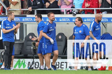 The Coaches Of Sv Wehen Wiesbaden After The Match Ger Sv Wehen