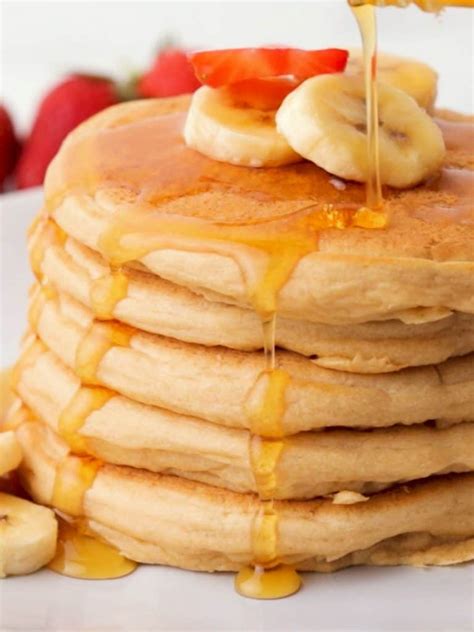 The Fluffiest Vegan Pancakes Ever And SO Easy This Healthy Kitchen