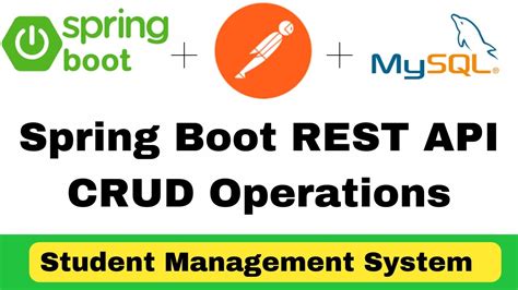 SpringBoot REST API CRUD Operations Using Spring Data JPA Postman