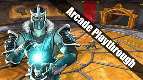 Mortal Kombat Deception Sub Zero Arcade Playthrough YouTube