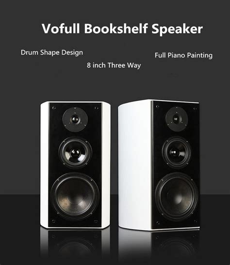 120W HIFI Bluetooth Bookshelf Speakers With Subwoofer Wireless