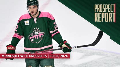 Prospect Report: Feb. 16, 2024 | Minnesota Wild