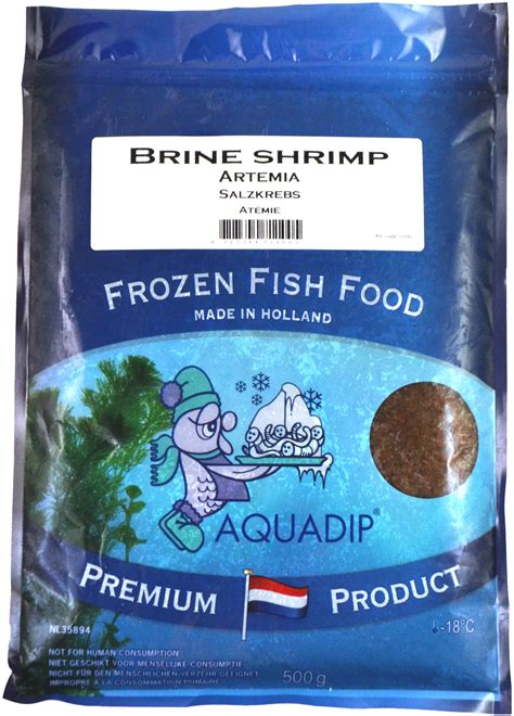 Aquadip Artemia Gram Blister Frozen Aquadip Frozen Food