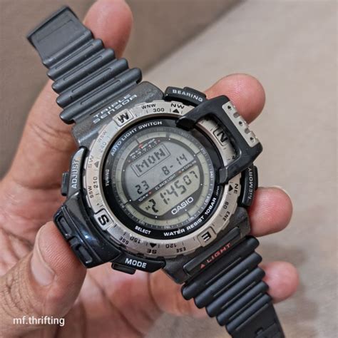 Jual Original Casio Pro Trek Prt Protrek Triple Sensor Shopee