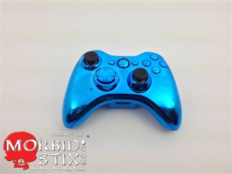 Blue Chrome Xbox 360 Controller 9 - MorbidStix Gallery since 2007