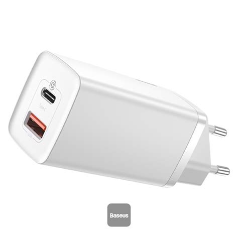 Baseus Online Baseus 65W GaN2 Charger Dual Port QC 3 0 PD3 0 Quick