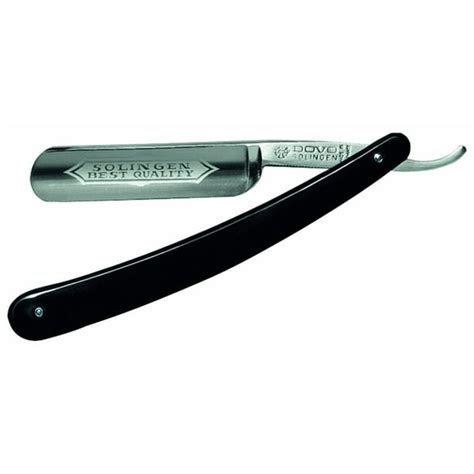 DOVO - Dovo Full Hollow Carbon Steel 5/8" Straight Razor, Black ...