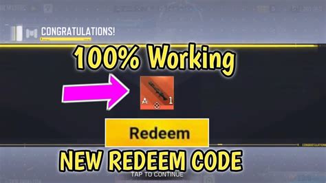 New Today Working Redeem Code Codm Call Of Duty Mobile Redeem