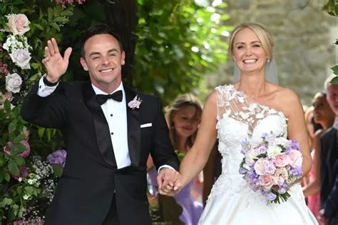 Ant Mcpartlins Romance With Wife Anne Marie From Gushing Tributes To £6m Home Ok Magazine