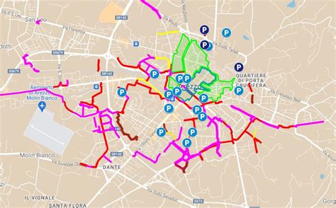 Traffico E Mobilit Ztl E Permessi Di Transito E Sosta Mappa Della