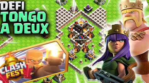 R Ussir Le D Fi Tango Deux Clash Fest Clash Of Clans Youtube