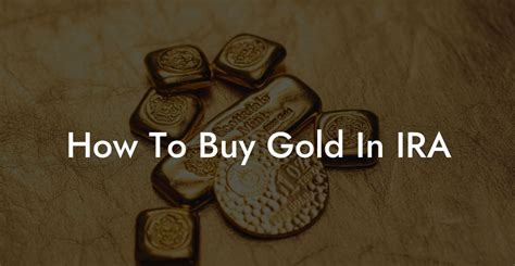 How To Buy Gold In IRA Flik Eco