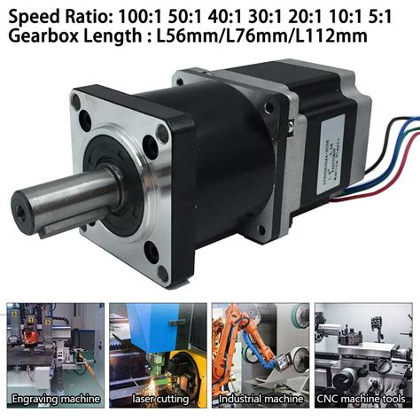 Nema Stepper Motor Reducer Planetary Gearbox Mm