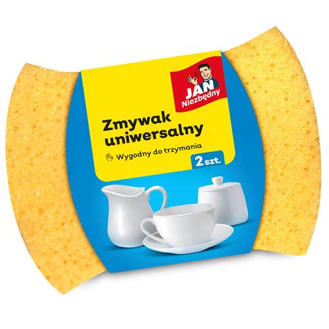 ZMYWAK GĄBKA DO NACZYŃ MYJKA 2 SZT JAN NIEZBĘDNY 11418699381 Allegro pl