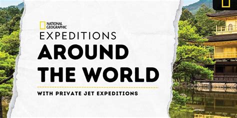 Explore Around The World On A Private Jet Trip With National Geographic