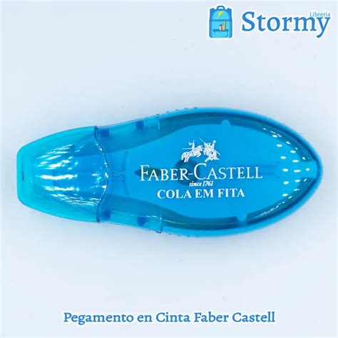 Pegamento En Cinta Faber Castell Fita Libreria Stormy