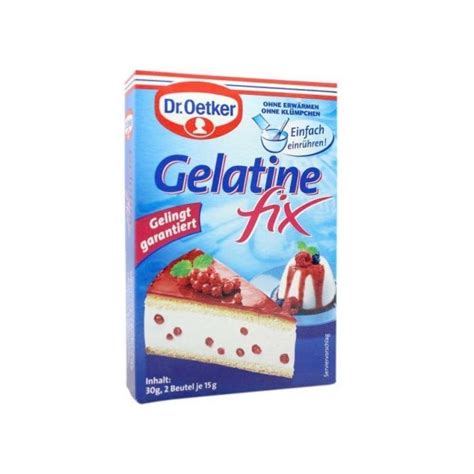 Dr Oetker Gelatine Fix Arreglo De Gelatina 30g