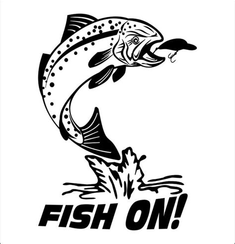 Trout Fish On Fishing Decal North 49 Decals