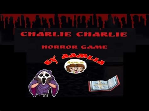 Charlie Charlie Ghost Challenge Horror Game Gone