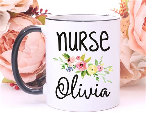 Nurse Mug Personalized Nurse Mug Nurse Gift Nursing Student Custom