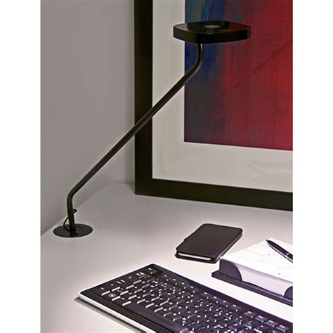 Luxo Trace Led Task Light With Tabledesk Base And Usb Port White Luxo