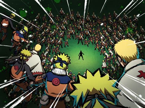 Naruto Jutsu Clones De Sombrajutsu Shadow Clones Naruto Uzumaki Naruto Anime Naruto