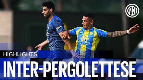 Taremi Ancora In Gol Inter Pergolettese Highlights Amichevole