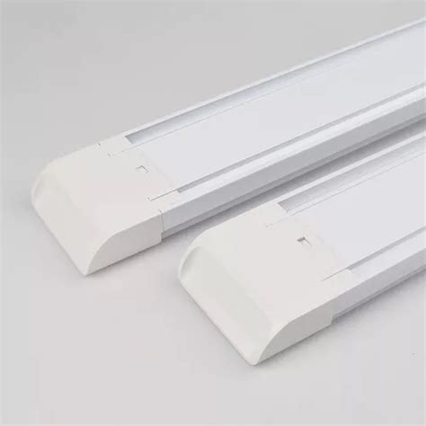 Luminária Tubular De Sobrepor Led Slim 54w Branco Frio 120cm 110V 220V