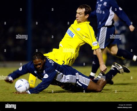 Southend United S Barrington Belgrave And Tranmere Rovers Mickey