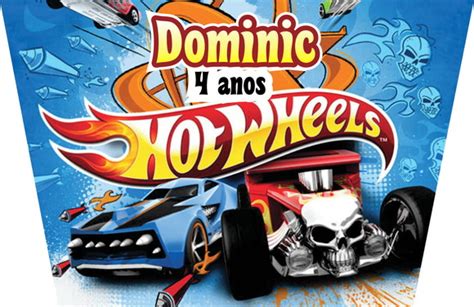 Rotulo Balde De Pipoca Hotwheels Elo Produtos Especiais