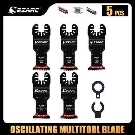 EZARC Japanese Tooth Oscillating Saw Blade 5PCS Arc Edge Oscillating