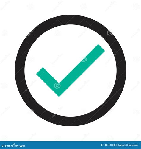 Check Mark Icon Check Mark Logo Vector Or Icon Tick Symbol In Green