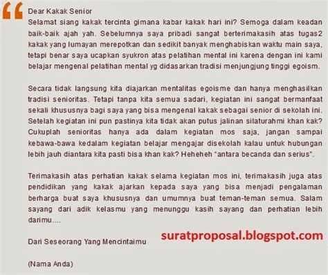 Contoh Surat Cinta Ospek 53 Koleksi Gambar