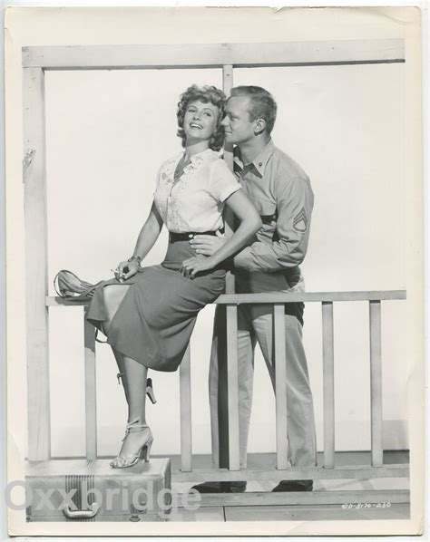 Rita Hayworth Aldo Ray Miss Sadie Thompson Original 1953 Glamour Photo