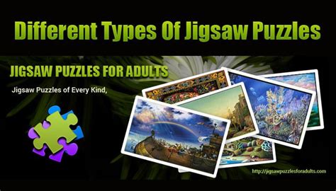 Different Types of Jigsaw Puzzles