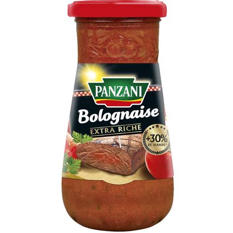 Sauce Bolognaise Extra Riche Panzani G La Belle Vie Courses